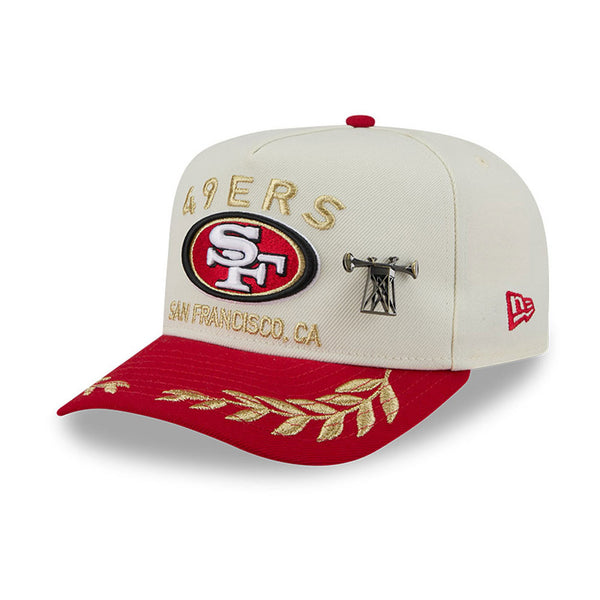 NFL San Francisco 49ers New Era 2025 Draft 59FIFTY A-Frame Fitted
