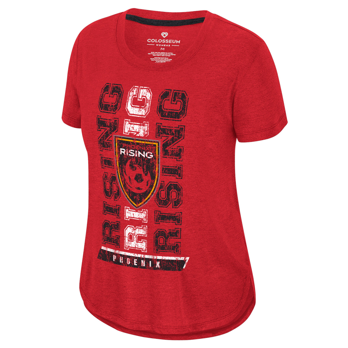 Phoenix Rising Women's Colosseum Goes Together T-Shirt- Red