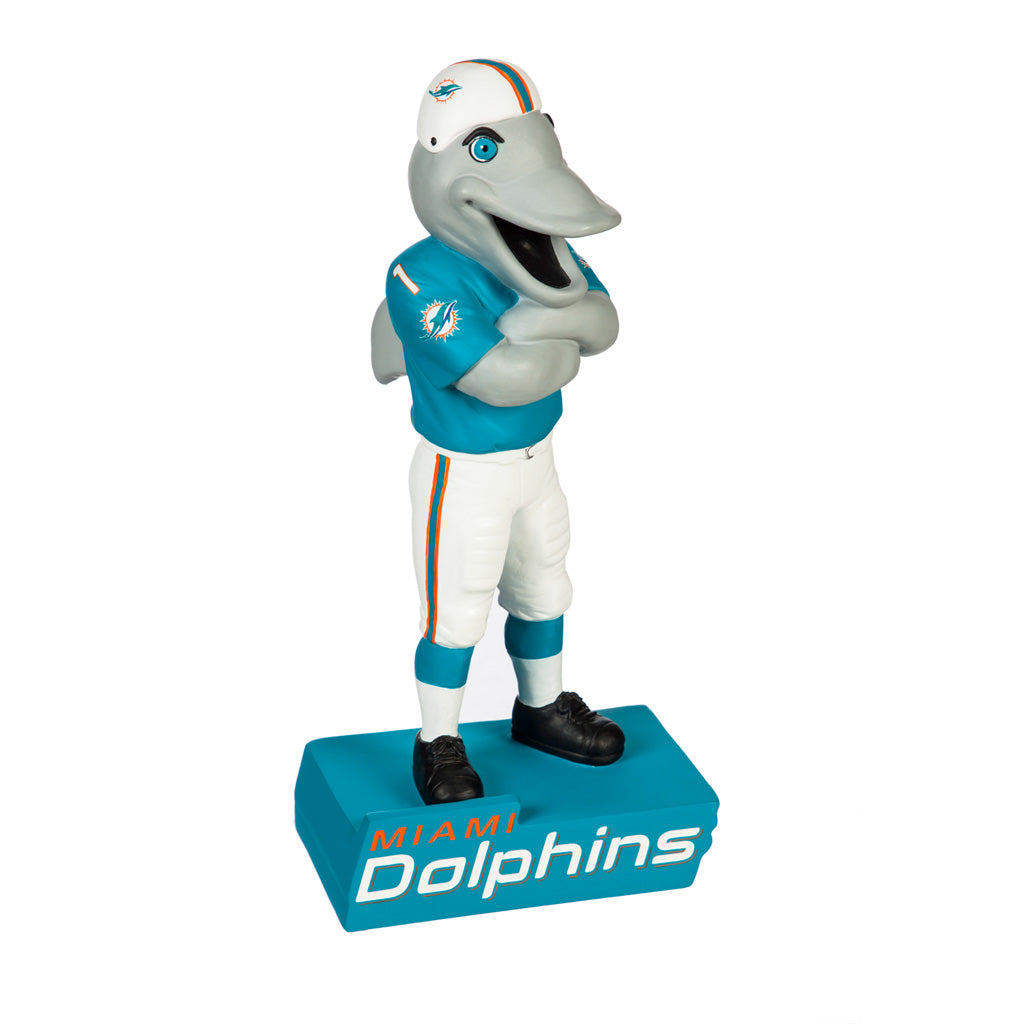NFL Miami Dolphins Evergreen 16" Mascot Statue