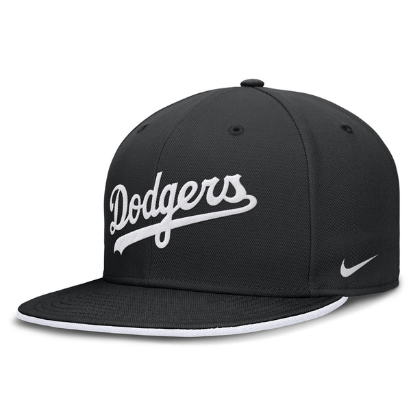 nike dodgers hat dri fit black