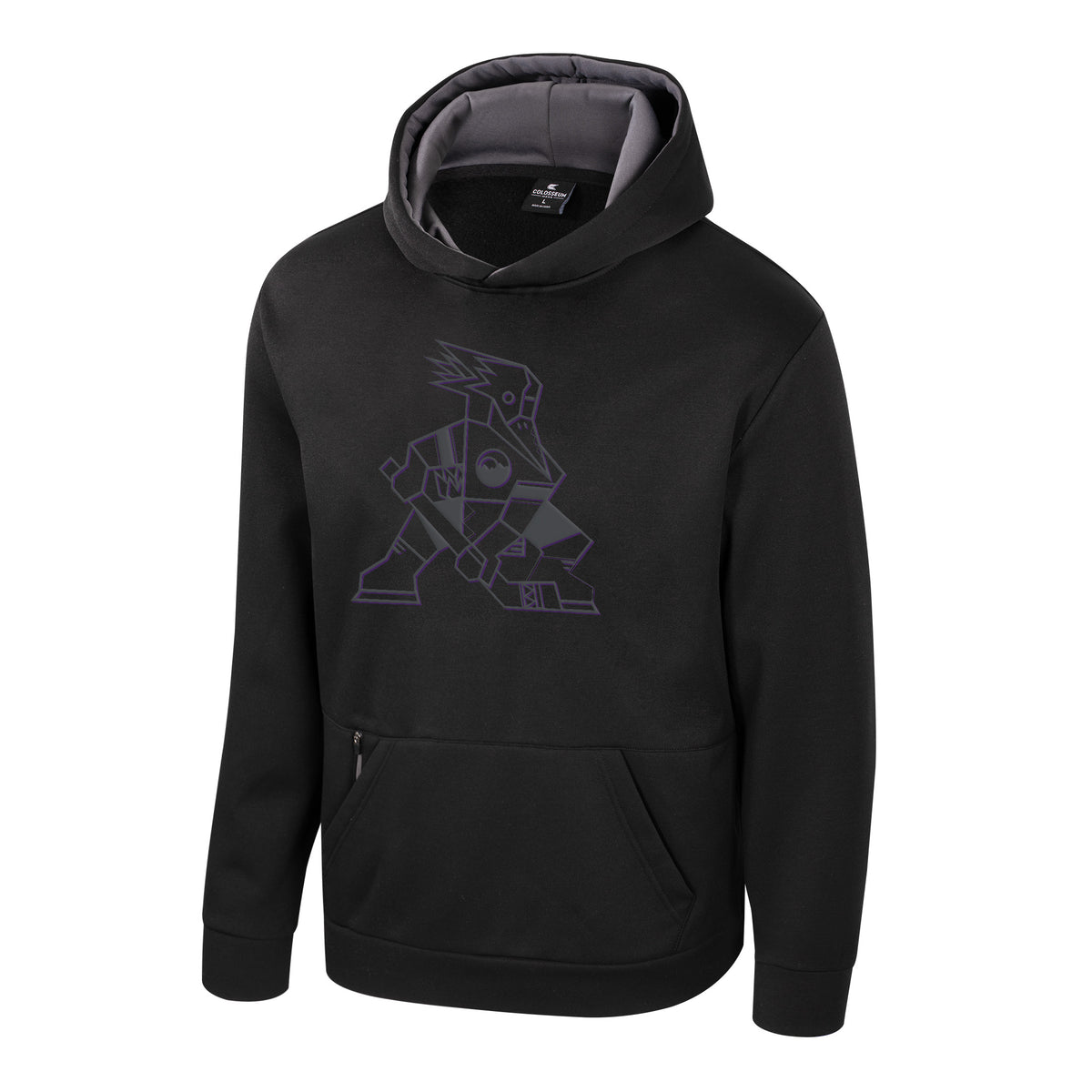Tucson Roadrunners Youth Colosseum Fridge Black Out Hoodie- Black
