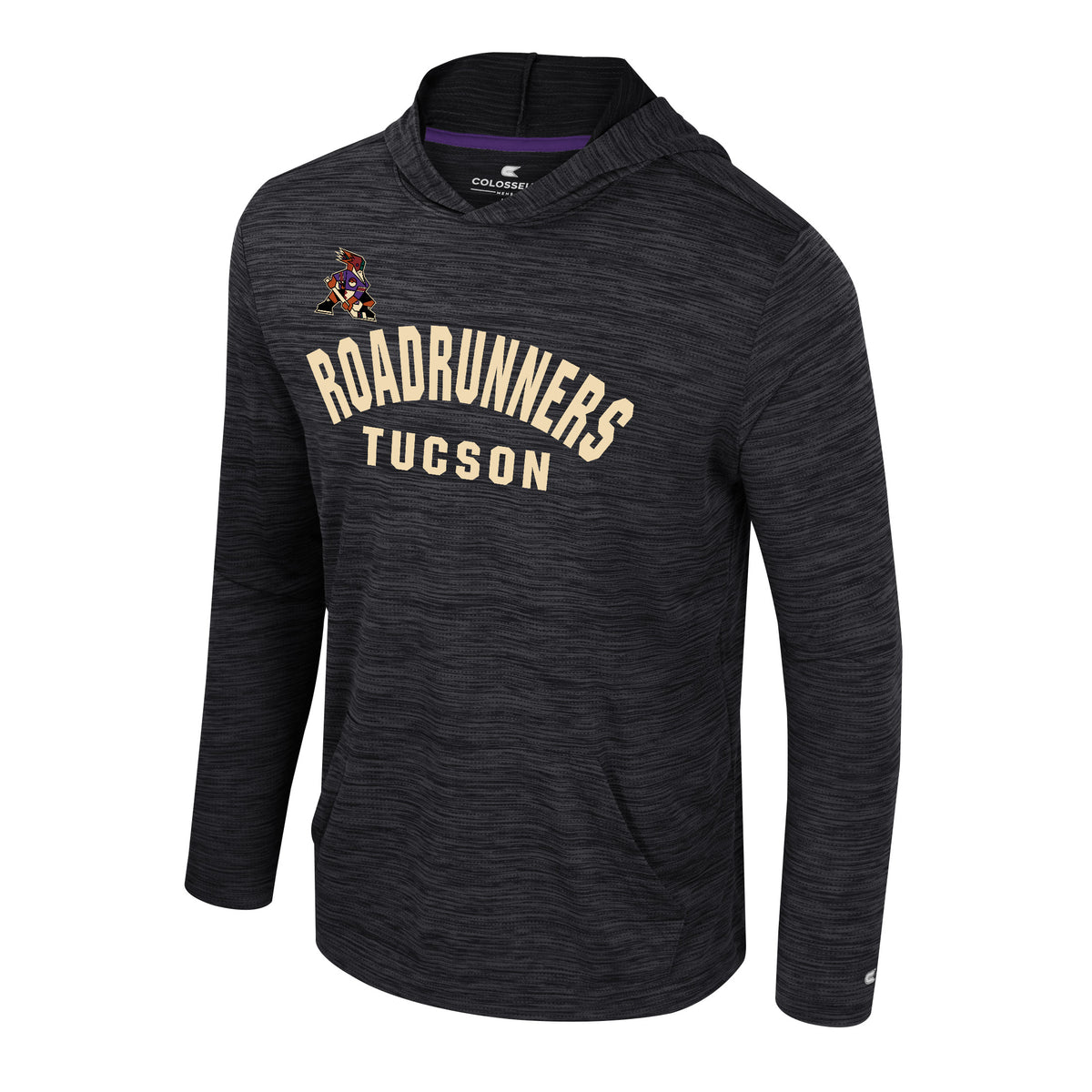Tucson Roadrunners Colosseum Consistency Hooded Windshirt- Black