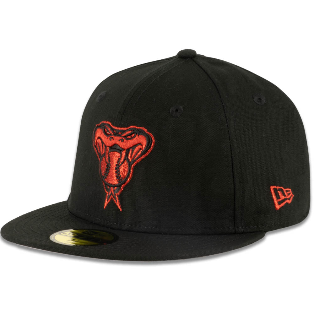 MLB Arizona Diamondbacks New Era Metallic Red Logo 59FIFTY Fitted