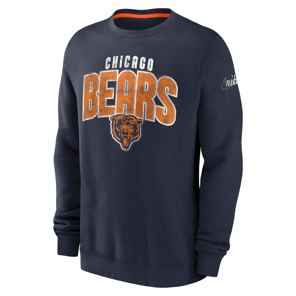 NFL Chicago Bears Nike Rewind Club Crew Sweatshirt