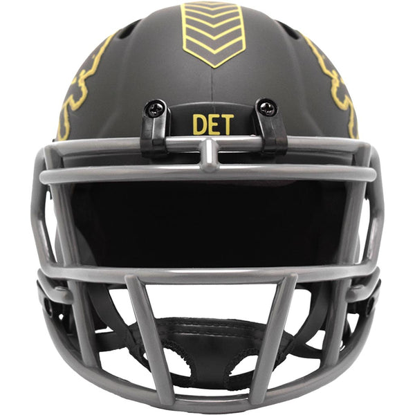 NFL Detroit Lions Riddell 2025 Salute to Service Mini Speed Helmet - G ...