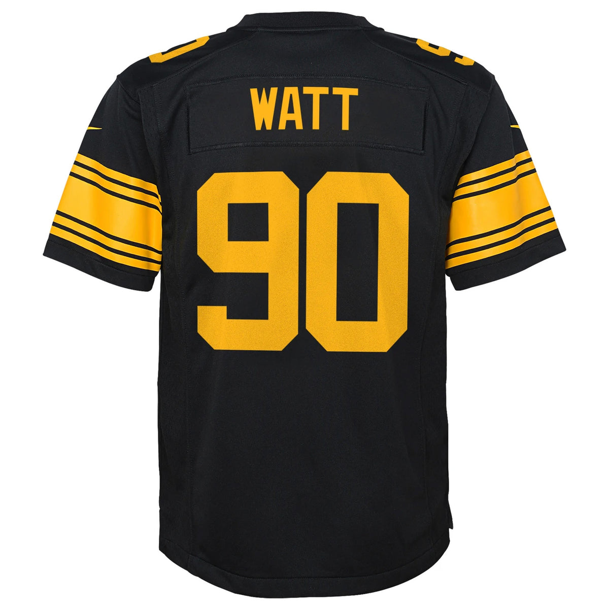 NFL Pittsburgh Steelers TJ Watt Youth Nike Alternate Game Jersey- Black