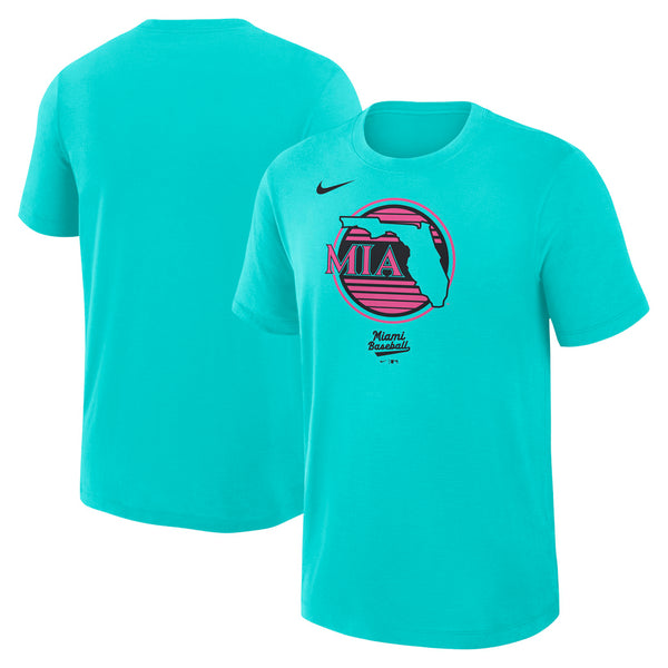 MLB Miami Marlins Nike 2025 City Connect Novelty Slub T-Shirt