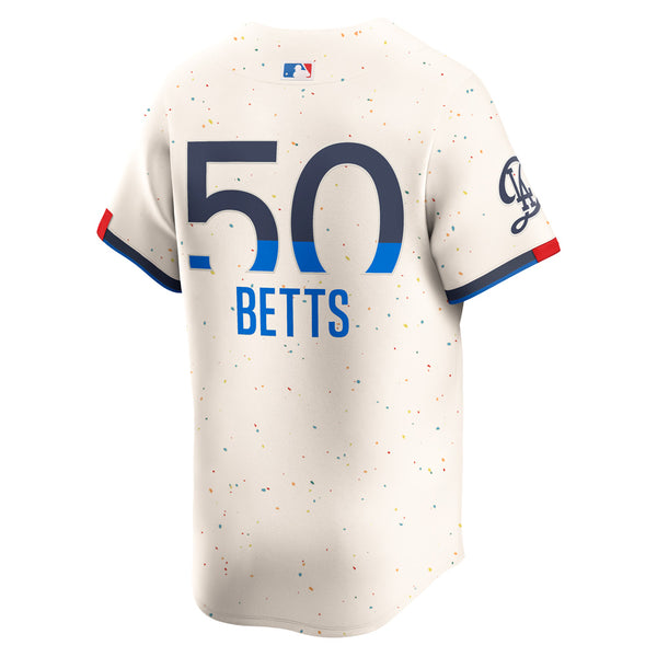 MLB Los Angeles Dodgers Mookie Betts Nike City Connect Limited
