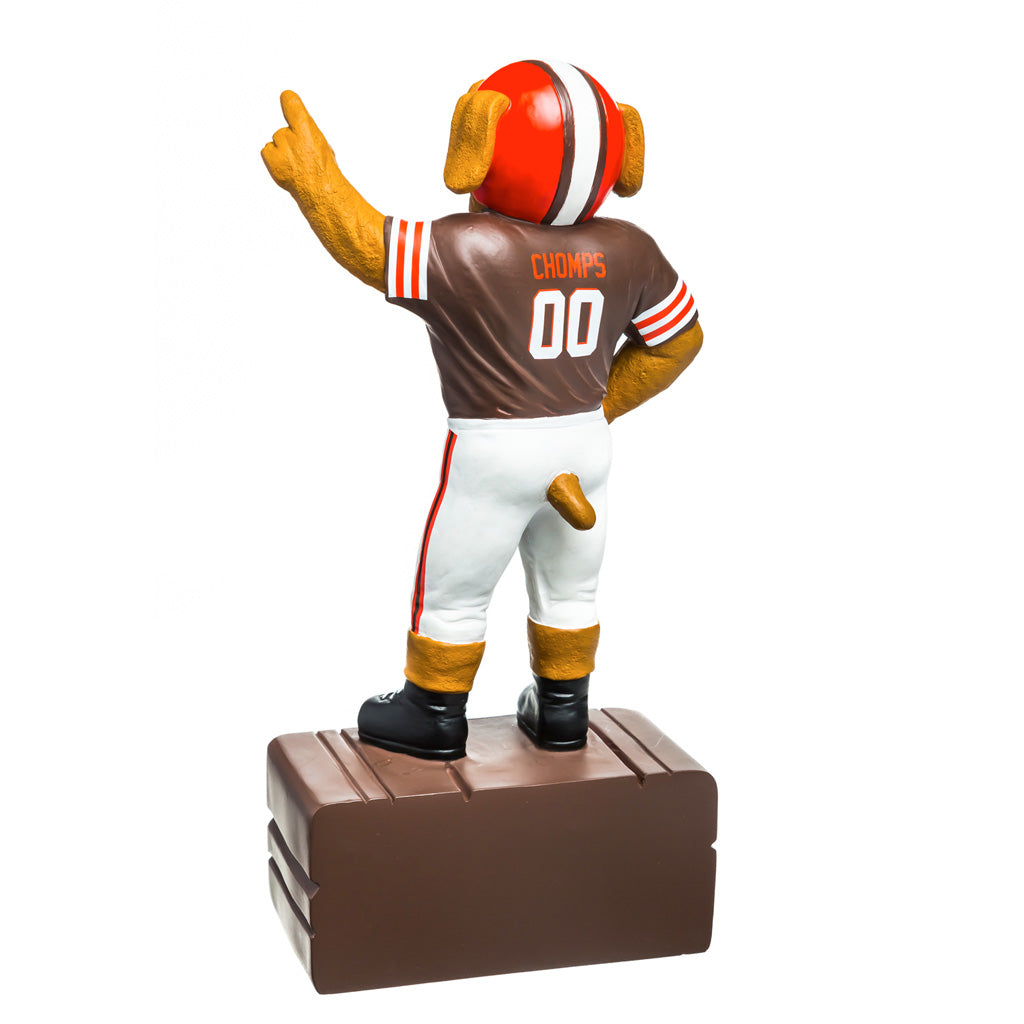 NFL Cleveland Browns Evergreen 16" Mascot Statue