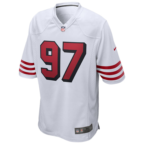 NFL San Francisco 49ers Nick Bosa Nike Color Rush Game Jersey - White -  Just Sports