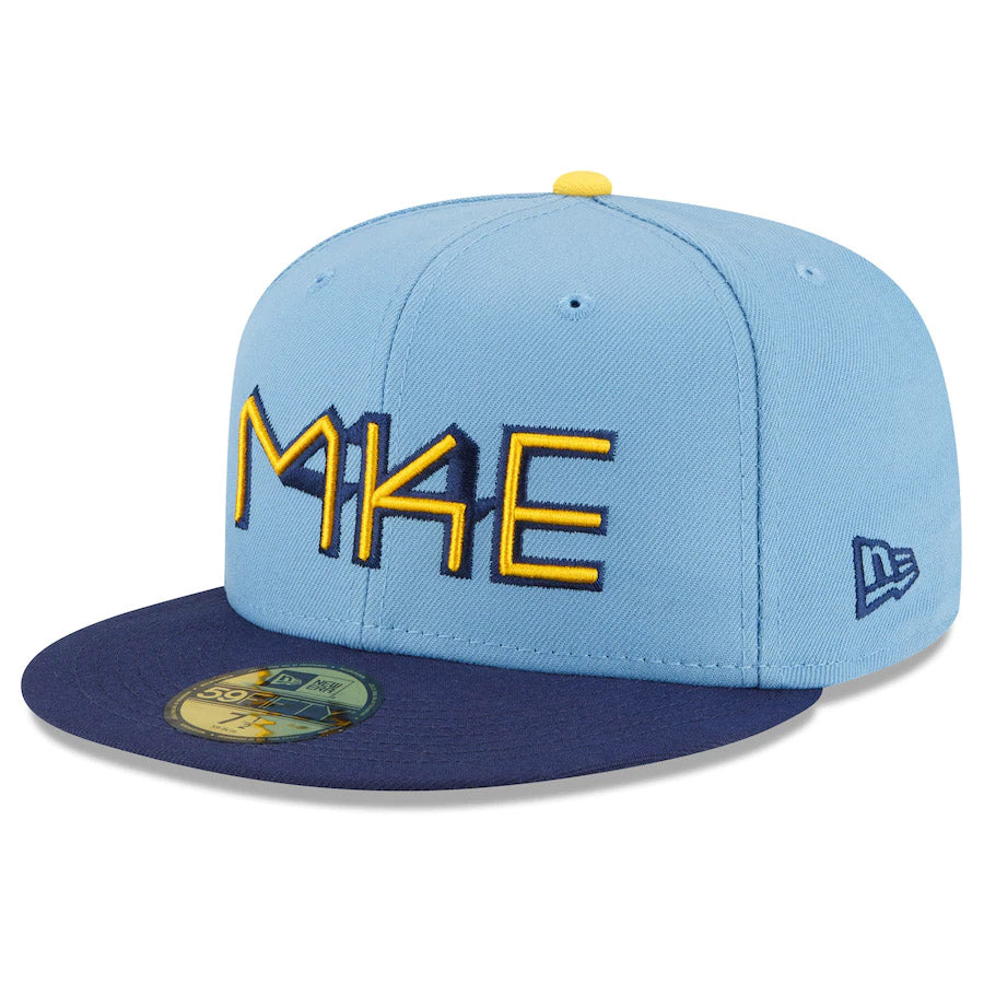 MLB Milwaukee Brewers New Era City Connect On-Field 59FIFTY Fitted