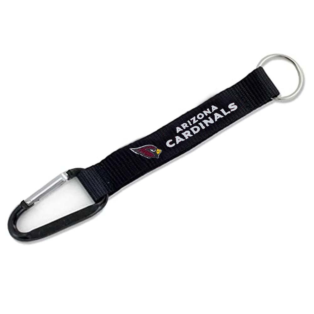 NFL Arizona Cardinals Aminco Carabiner Lanyard Keychain