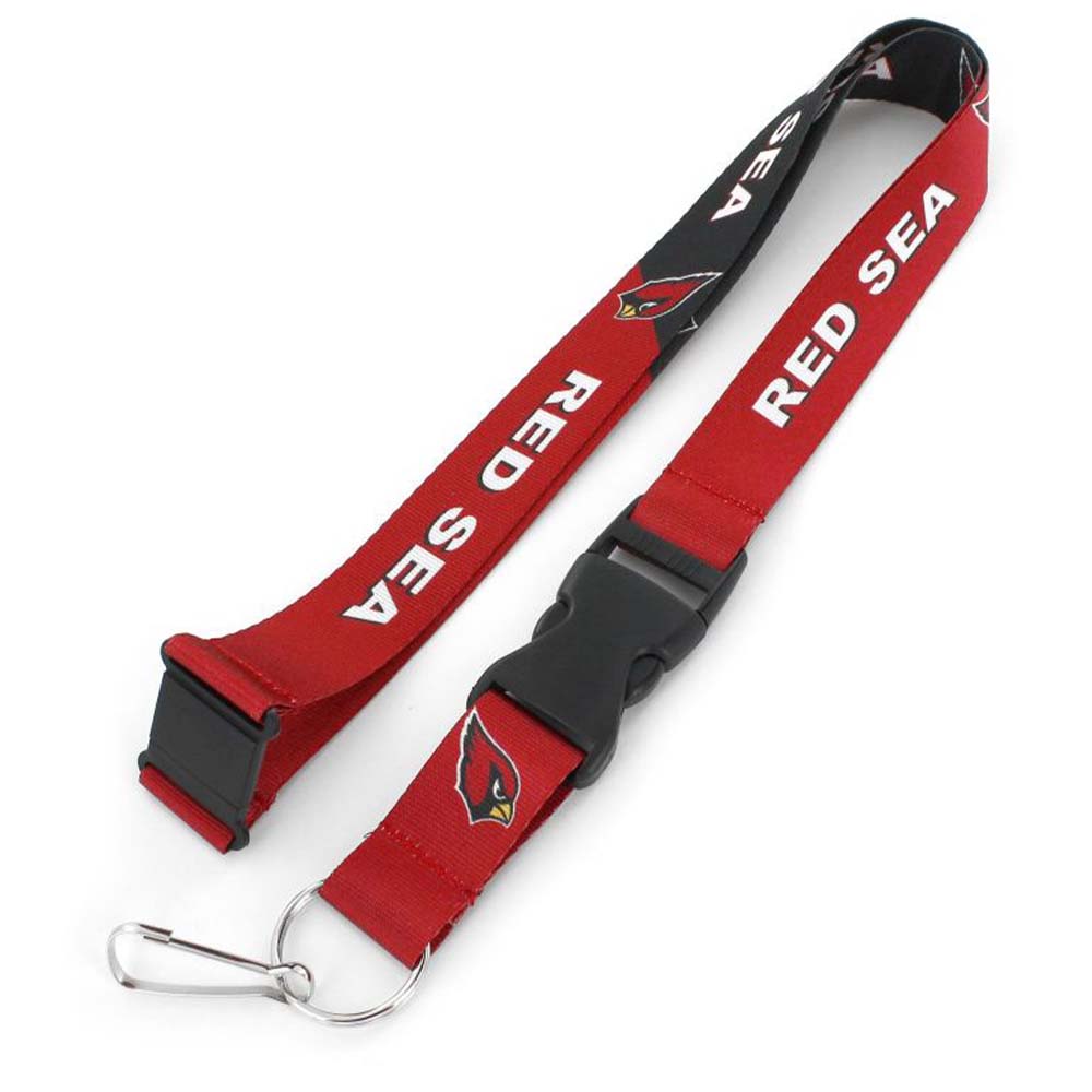 NFL Arizona Cardinals Aminco Slogan Red Sea Lanyard