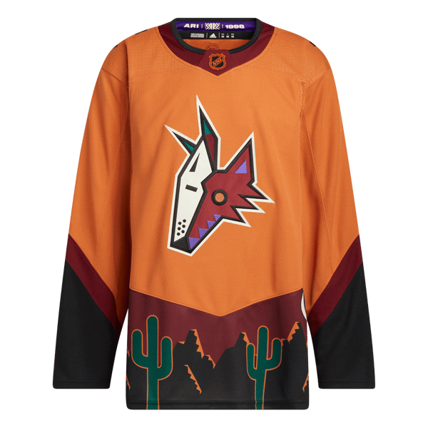 Adidas Coyotes Home Authentic Jersey Black