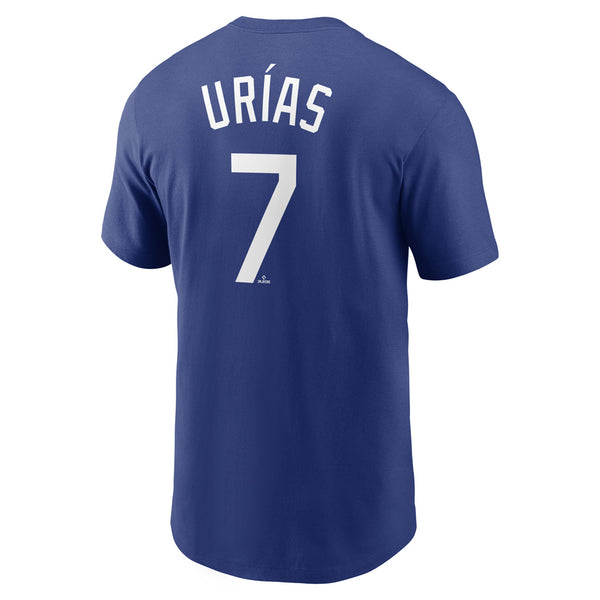 MLB Los Angeles Dodgers Julio Urias Nike Name & Number Tee - Just Sports