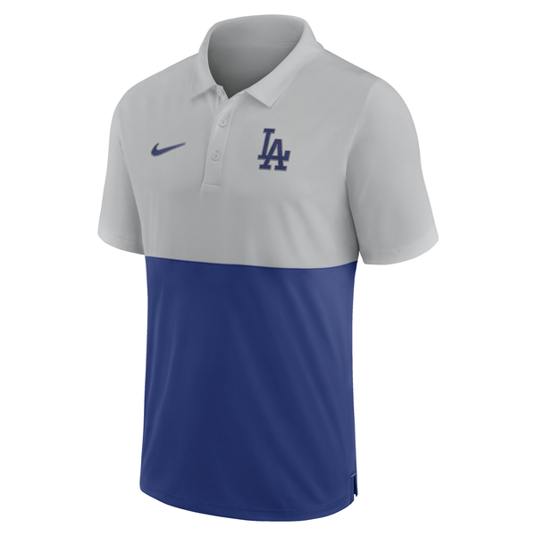Outerstuff MLB Youth Los Angeles Dodgers Performance Polo, White