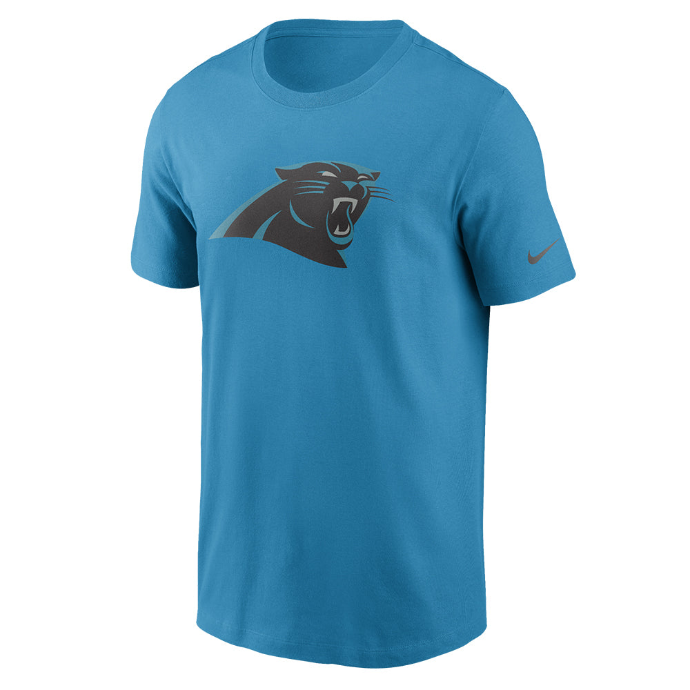 NFL Carolina Panthers Nike Cotton Essential Logo Tee - Blue