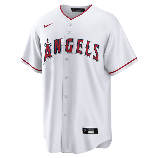 Los Angeles Angels pitcher, Shohei Ohtani wears a Ducks jersey