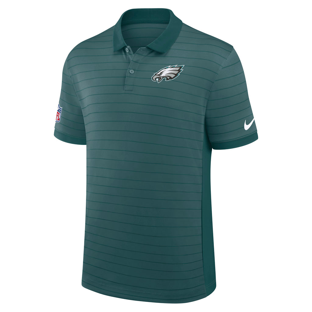 NFL Philadelphia Eagles Nike 2025 Dri-Fit Striped Polo - Green