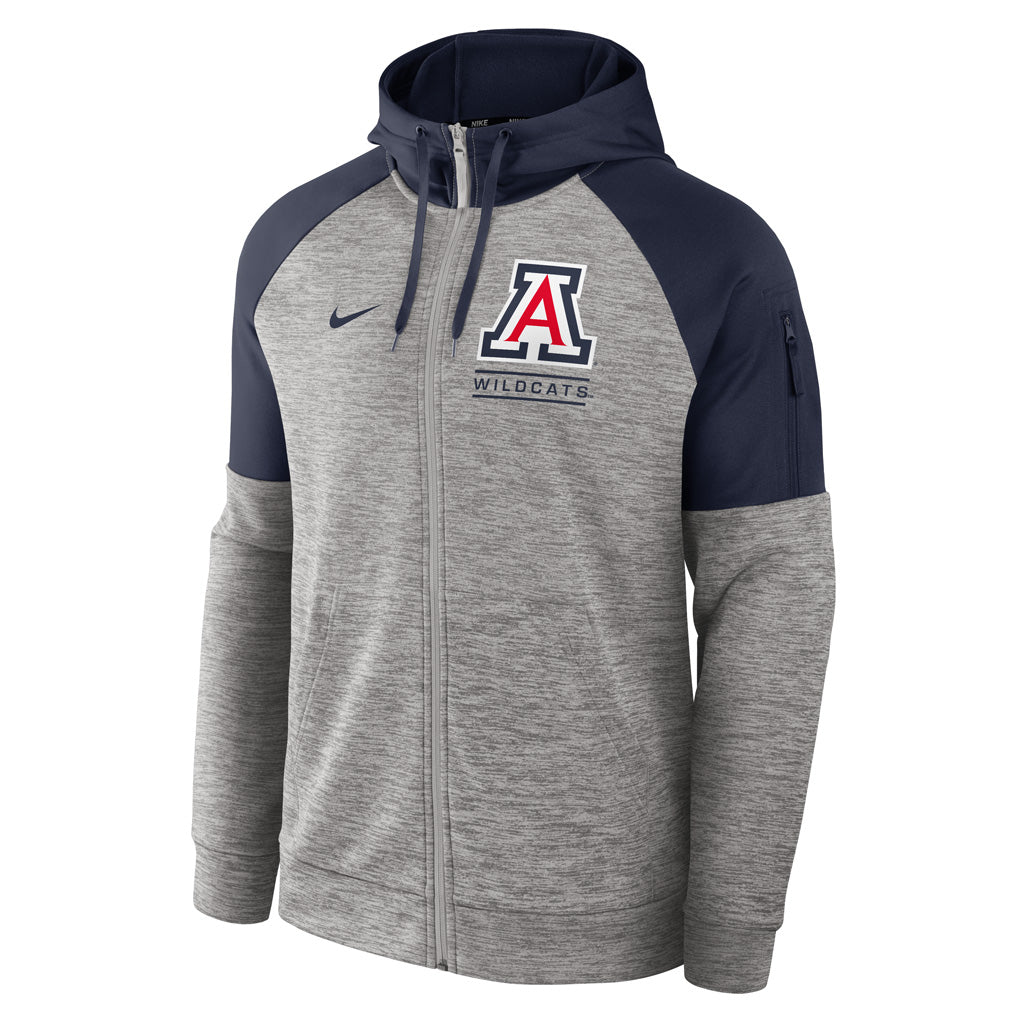 NCAA Arizona Wildcats Nike Full Zip Fitness Hoodie