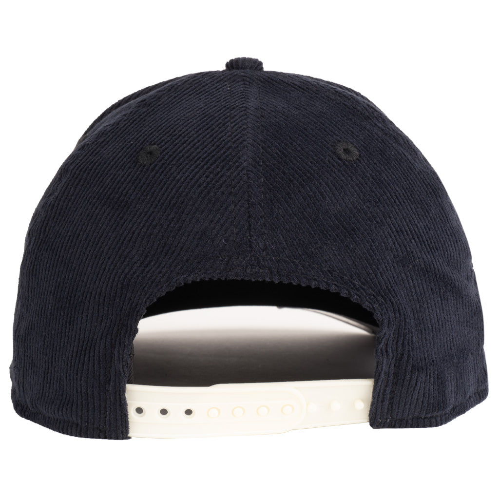 NFL Las Vegas Raiders New Era Corduroy 9FIFTY A-Frame Snapback Hat - Navy