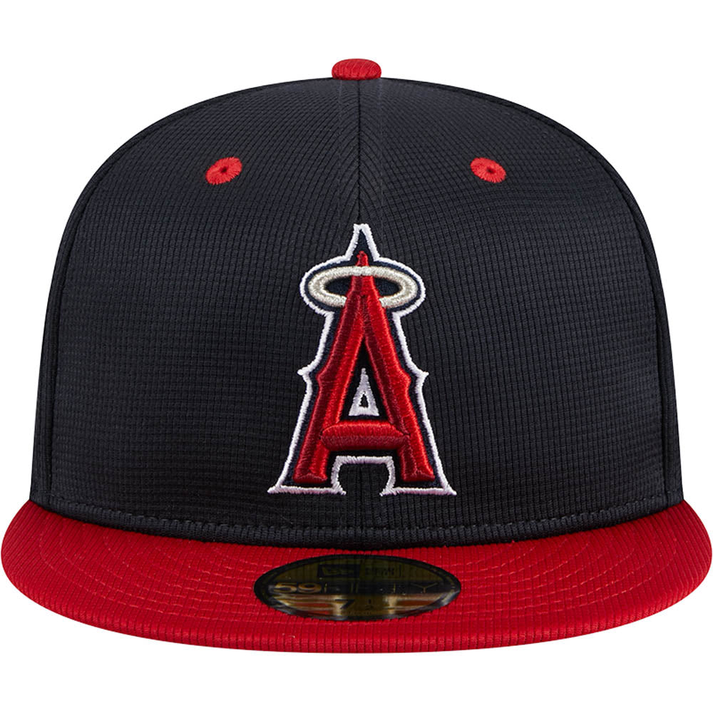 MLB Los Angeles Angels New Era 2025 Batting Practice 59FIFTY Fitted Hat - Navy