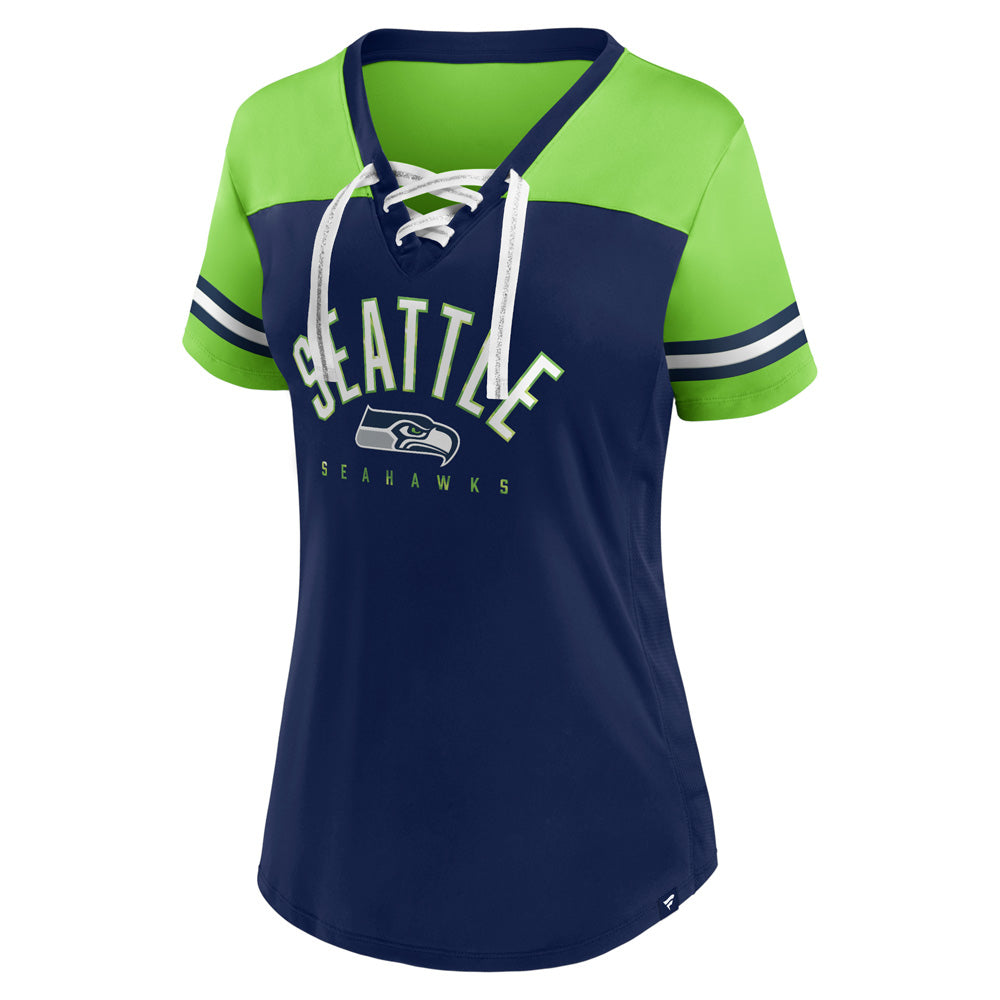 NFL Seattle Seahawks Women's Fanatics Blitz & Glam Fashion Top