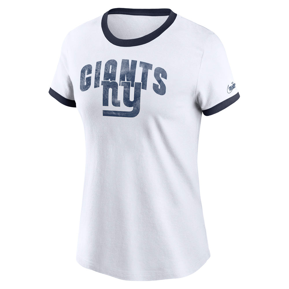 NFL New York Giants Women&#39;s Nike Rewind Ringer Tee