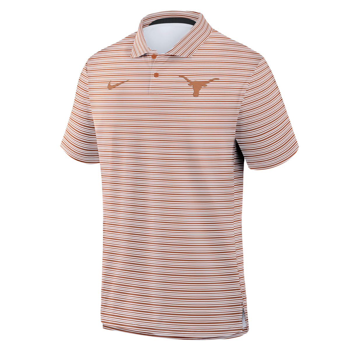 NCAA Texas Longhorns Nike All Over Print Vapor Polo- Orange