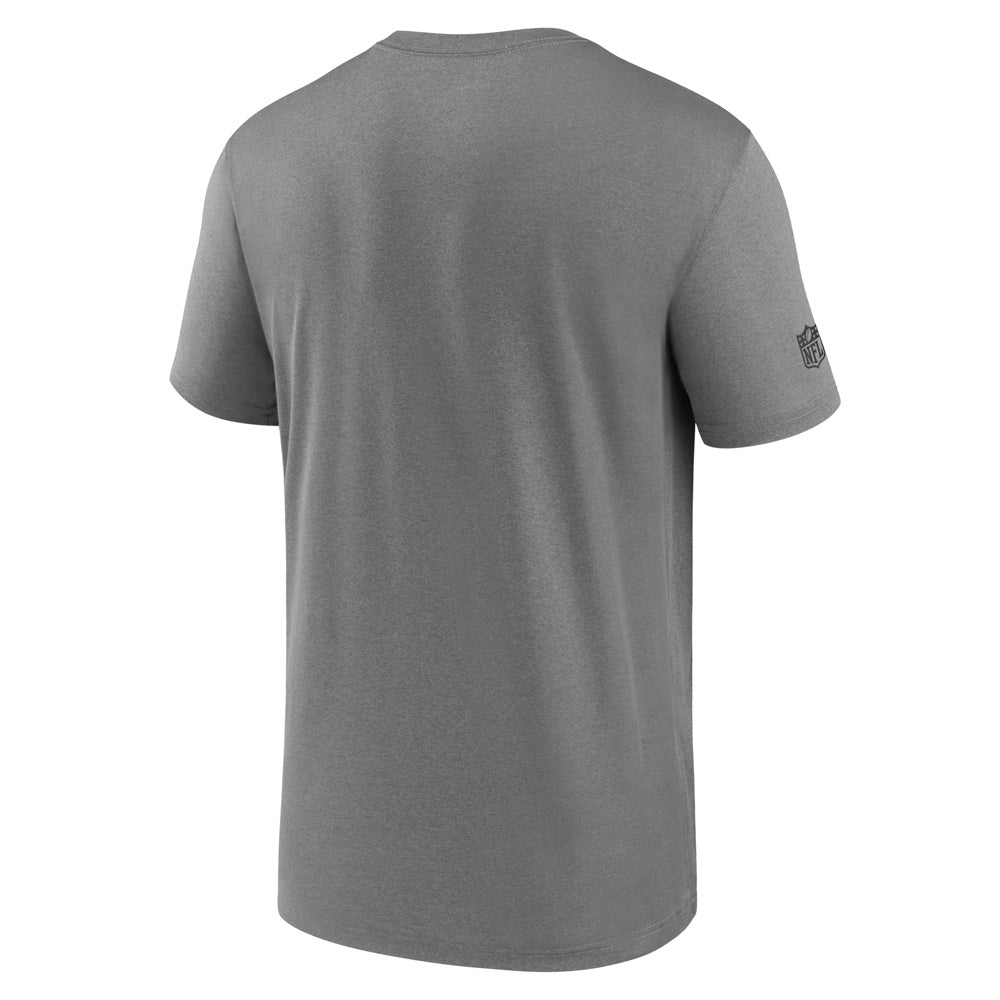 NFL Pittsburgh Steelers Nike Dri-FIT Legend T-Shirt - Gray