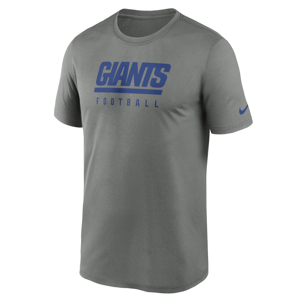 NFL New York Giants Nike Dri-FIT Legend T-Shirt - Gray