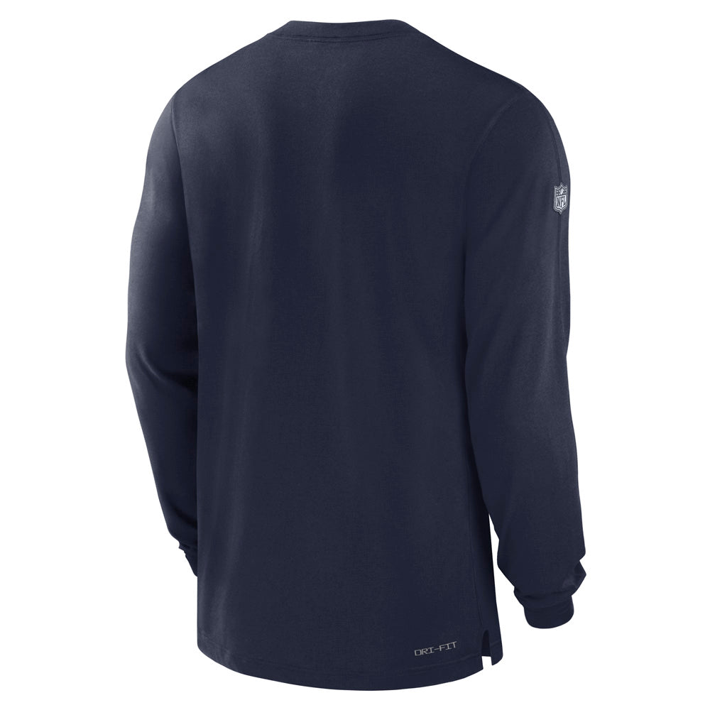 NFL New England Patriots Nike Dri-FIT Player Long Sleeve Top