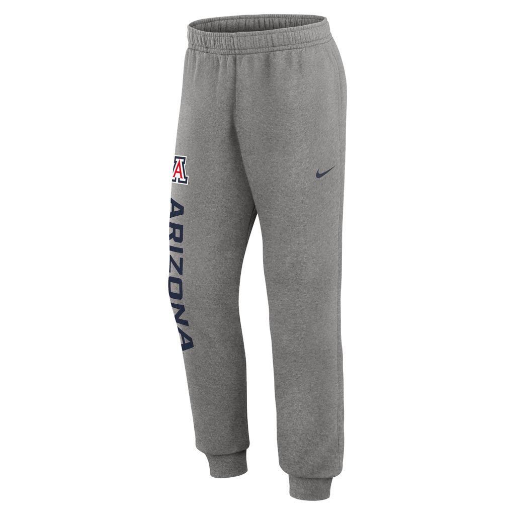 NCAA Arizona Wildcats Nike Club Fleece Joggers Pants - Gray
