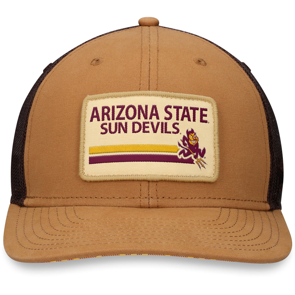 NCAA Arizona State Sun Devils Top of the World Strive Trucker Snapback