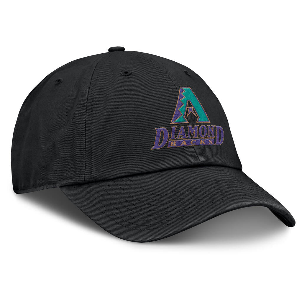 MLB Arizona Diamondbacks Nike Cooperstown Unstructured Adjustable Hat - Black