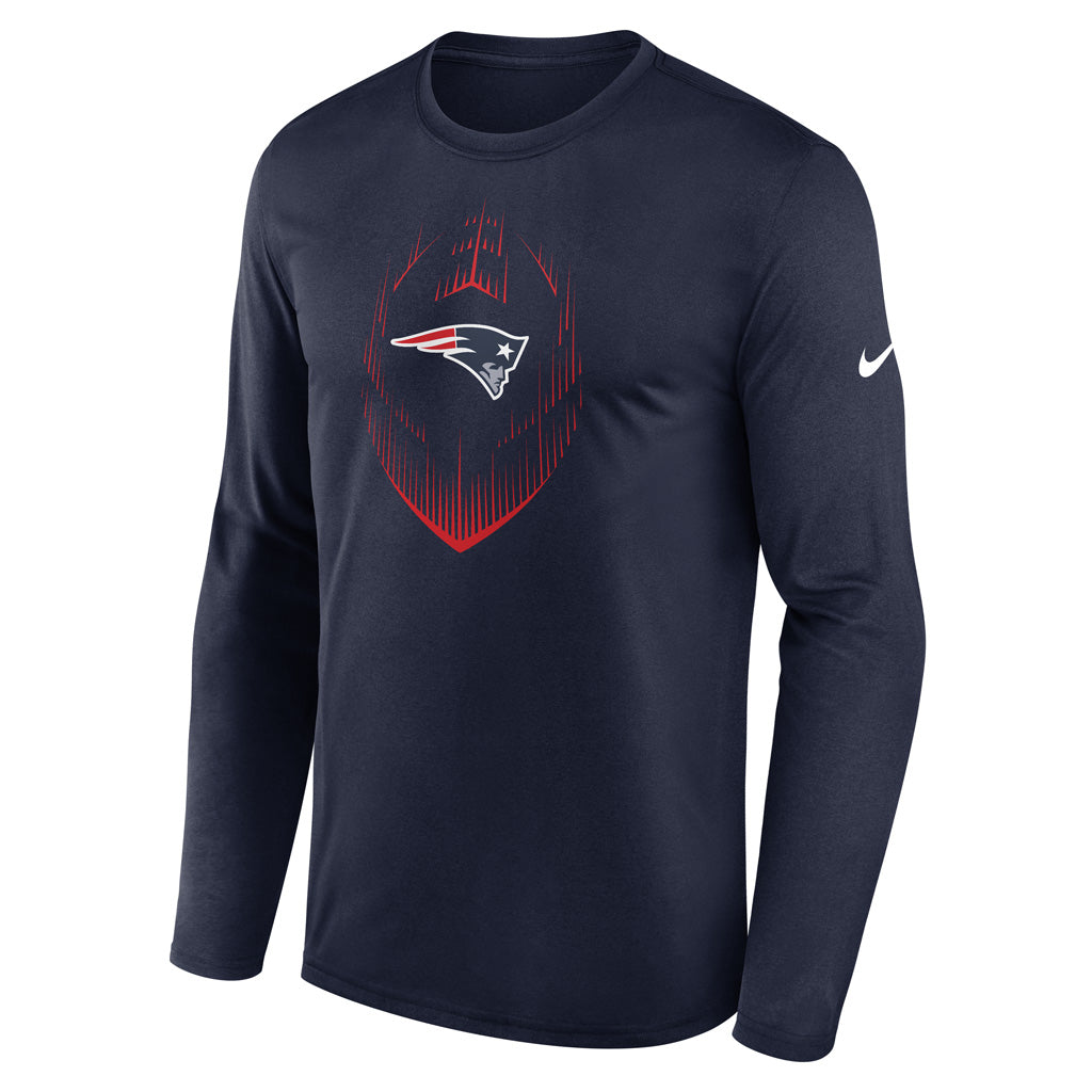 NFL New England Patriots Nike 2024 Icon Legend Long Sleeve T-Shirt - Navy