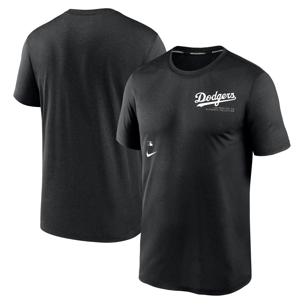 MLB Los Angeles Dodgers Nike Early Work T-Shirt - Black