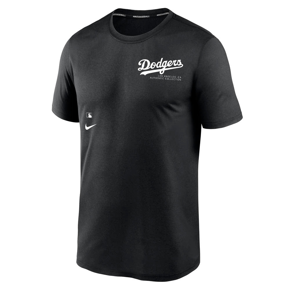 MLB Los Angeles Dodgers Nike Early Work T-Shirt - Black