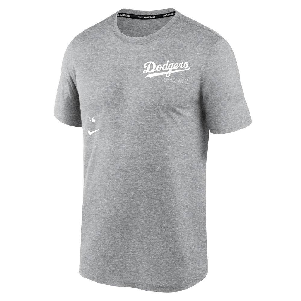 MLB Los Angeles Dodgers Nike Early Work T-Shirt - Gray