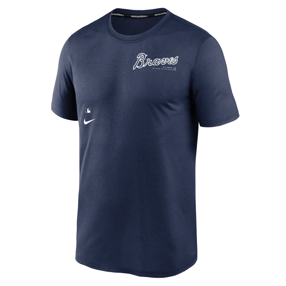 MLB Atlanta Braves Nike Early Work T-Shirt - Navy