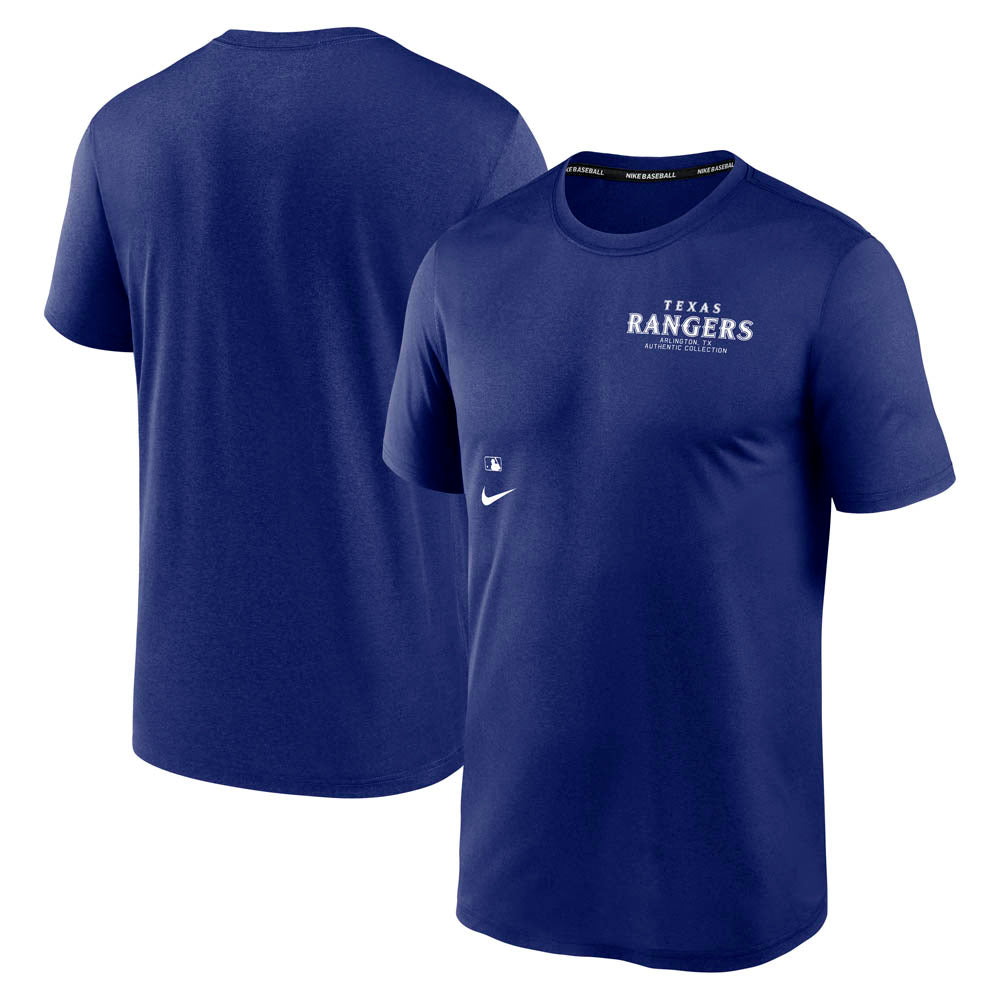 MLB Texas Rangers Nike Early Work T-Shirt - Blue