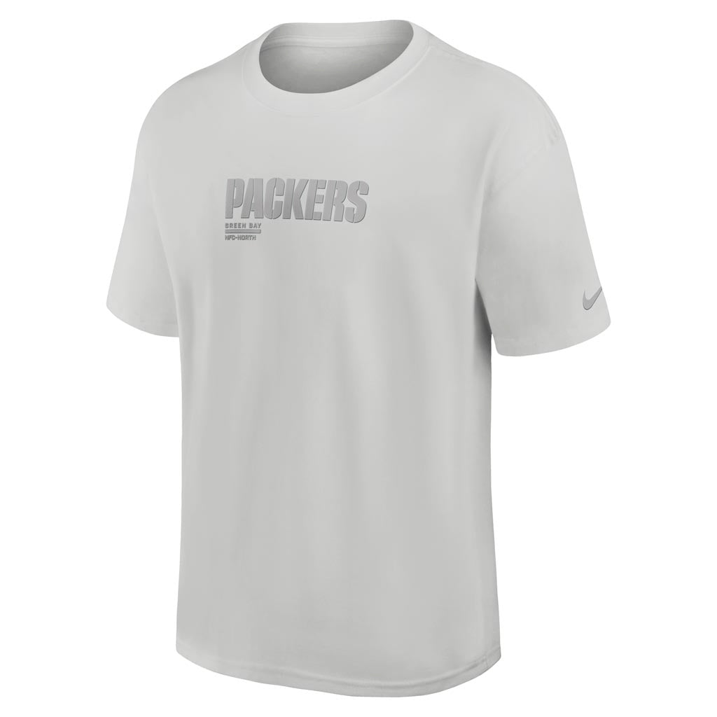 NFL Green Bay Packers Nike Heavy Max90 T-Shirt - Gray
