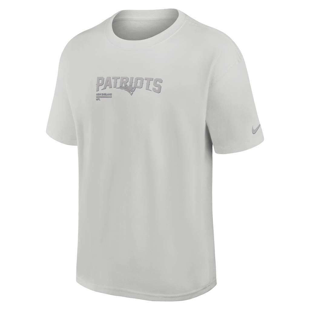 NFL New England Patriots Nike Heavy Max90 T-Shirt - Gray