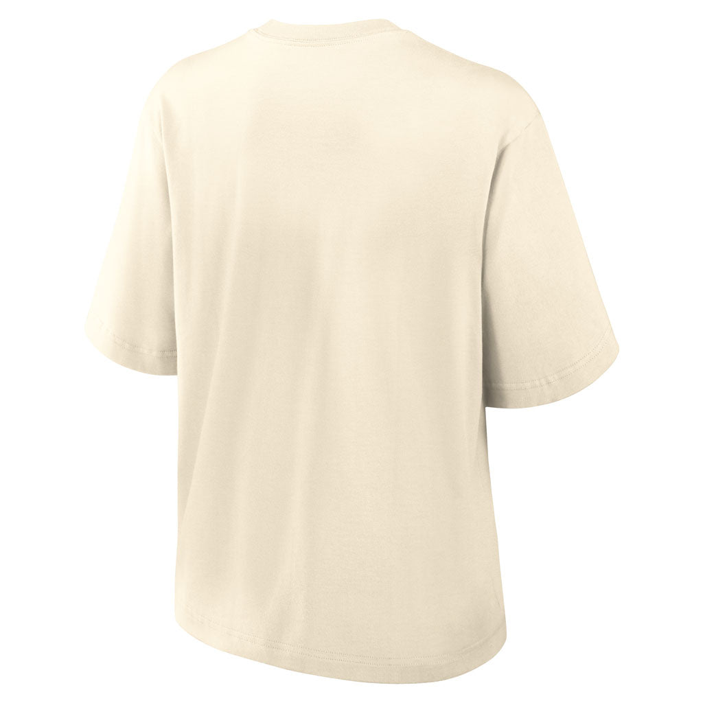NFL Dallas Cowboys Women's Nike True Classic Boxy T-Shirt - Cream