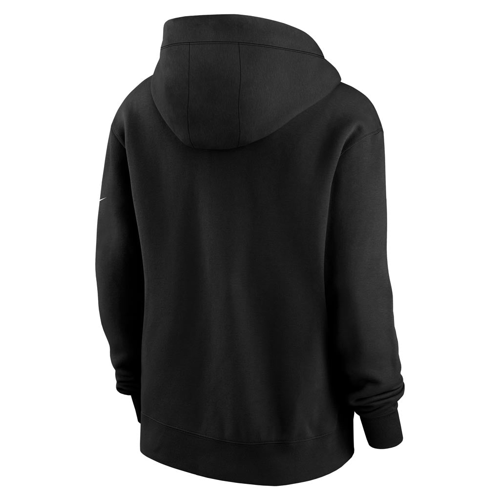 NFL Las Vegas Raiders Women's Nike Rewind Phoenix Full-Zip Hoodie - Black