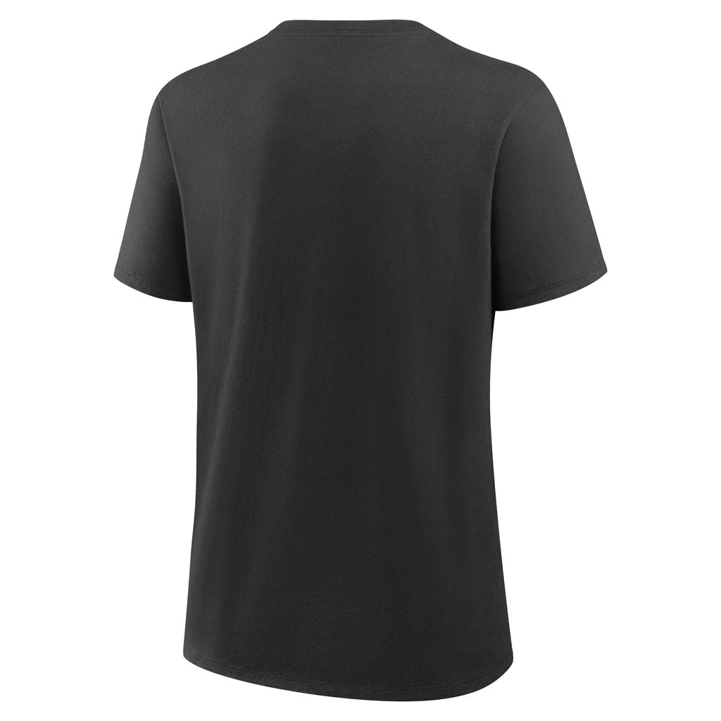 MLB Arizona Diamondbacks Women's Nike Script Cotton T-Shirt - Black