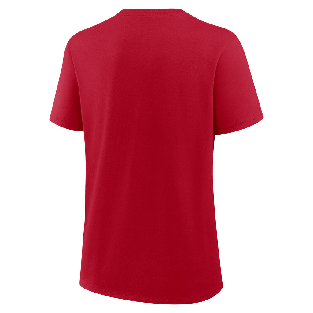 NCAA Arizona Wildcats Women's Nike Go Cats Script Mantra T-Shirt - Red