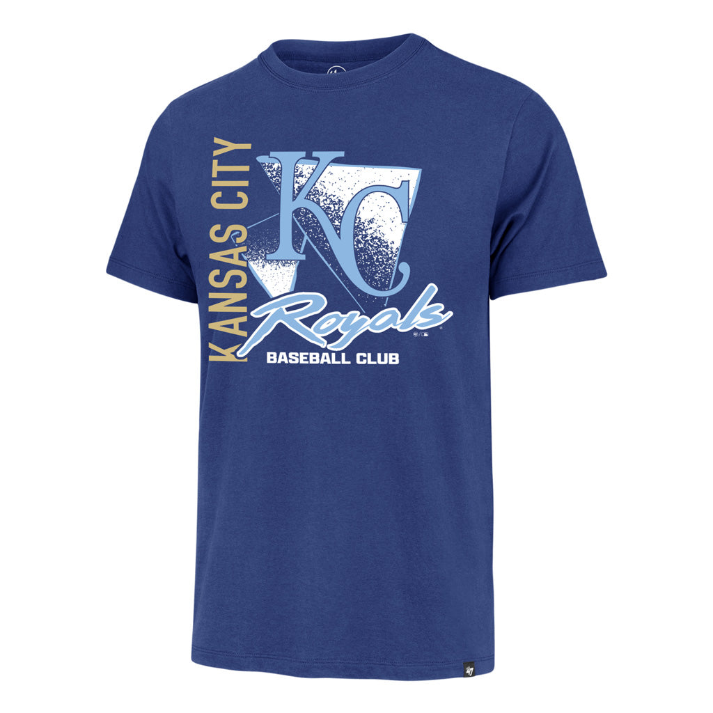 MLB Kansas City Royals '47 Side Arm Franklin T-Shirt - Blue