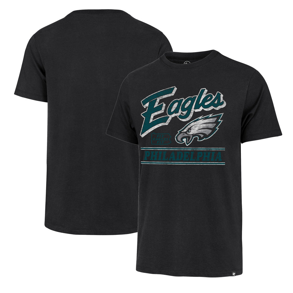 NFL Philadelphia Eagles &#39;47 Fly By Franklin T-Shirt - Black