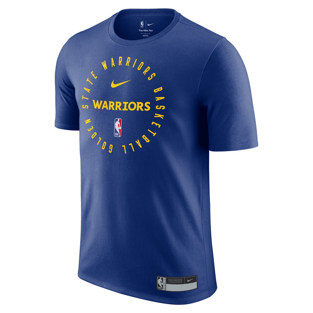 NBA Golden State Warriors Nike 2024/2025 Practice T-Shirt - Blue